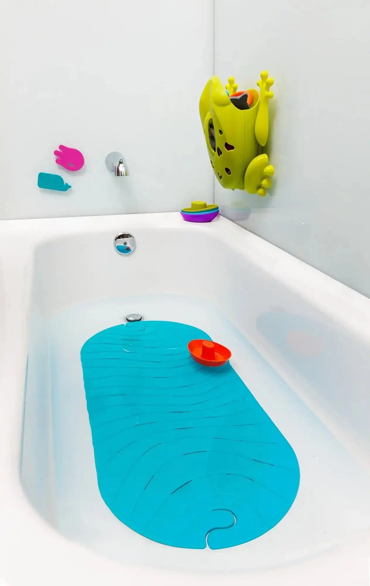 Epica Non Slip Bathtub Mat | Real Rubber Bath Mat for Tub, Shower, Bath Mat  for Baby Safety, Kids Bath Mat, Pet Dog Bath Mat, Soft No-Slip Nonskid