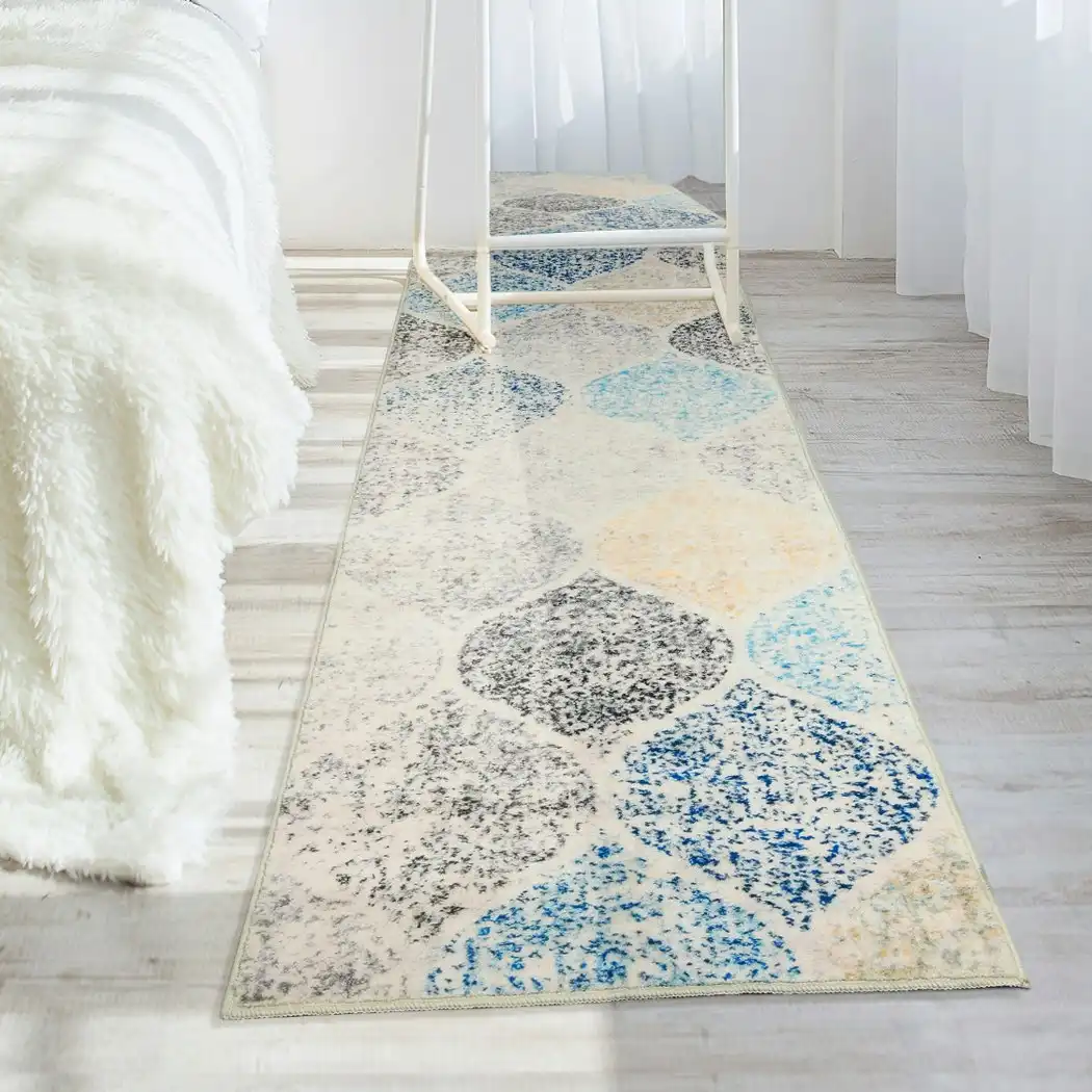 Marlow Floor Rug Hallway Runner Washable Soft Plush Carpet Non Slip 180X60cm (FR2029-60X180)