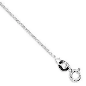Sterling Silver Fine Curb 50cm Chain Necklace