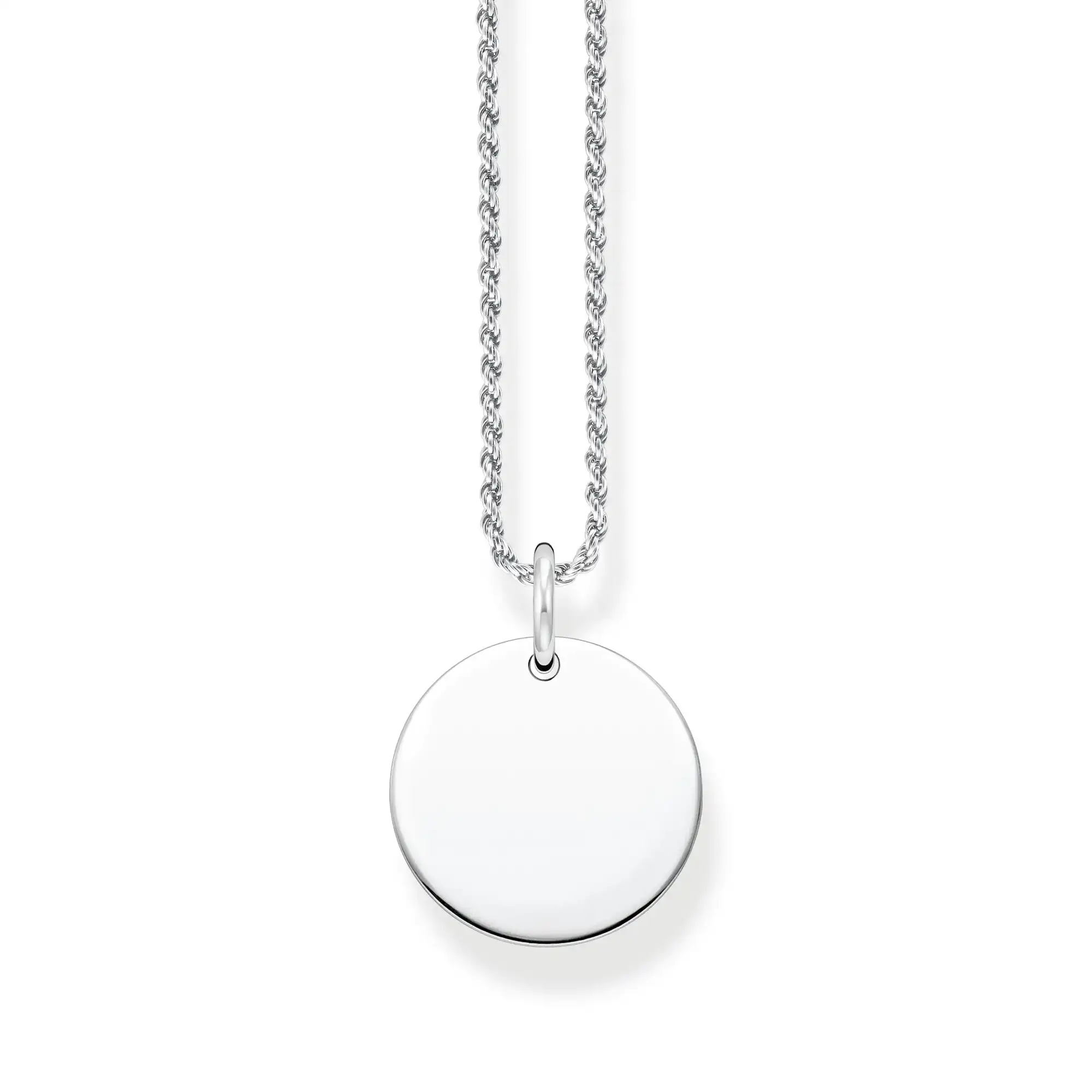 Thomas Sabo Necklace disc silver