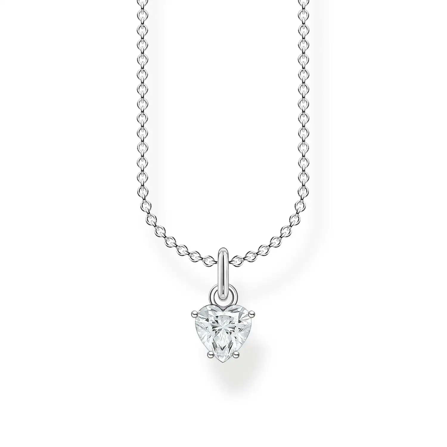 Thomas Sabo Necklace Stone Silver