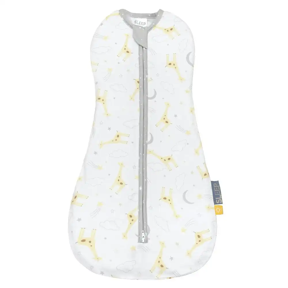 Living Textiles | Smart Sleep Zip Up Swaddle 0-3mths 0.2TOG - Noah