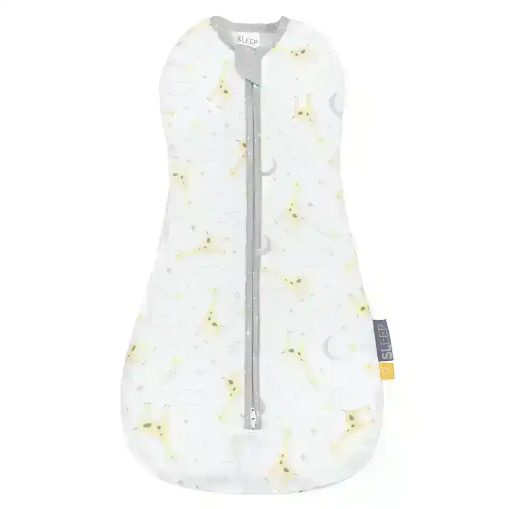 Living Textiles | Smart Sleep Zip Up Swaddle 0-3mths 0.2TOG - Noah