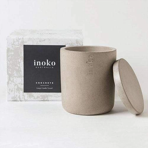 Inoko Australia | Concrete Candle Vessel - Small