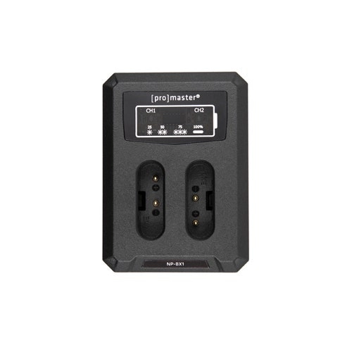 ProMaster Dually Charger - USB - Sony NP-BX1