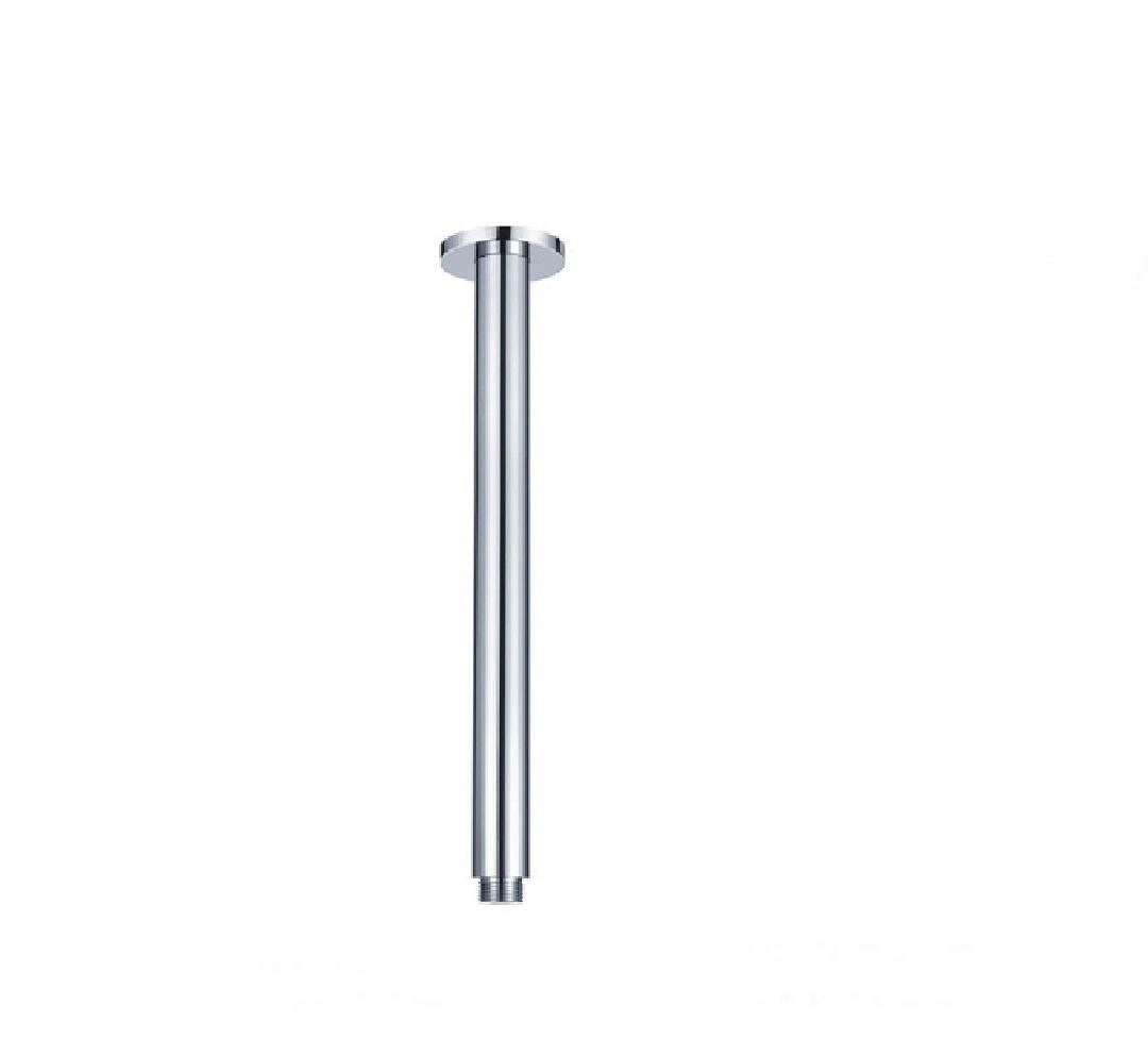 Fienza Round Ceiling Dropper Arm 200mm Chrome 422101A