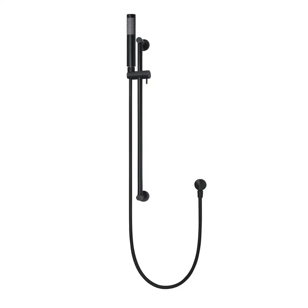 Meir Hand Shower on Rail Column Round - Matte Black MZ0402-R