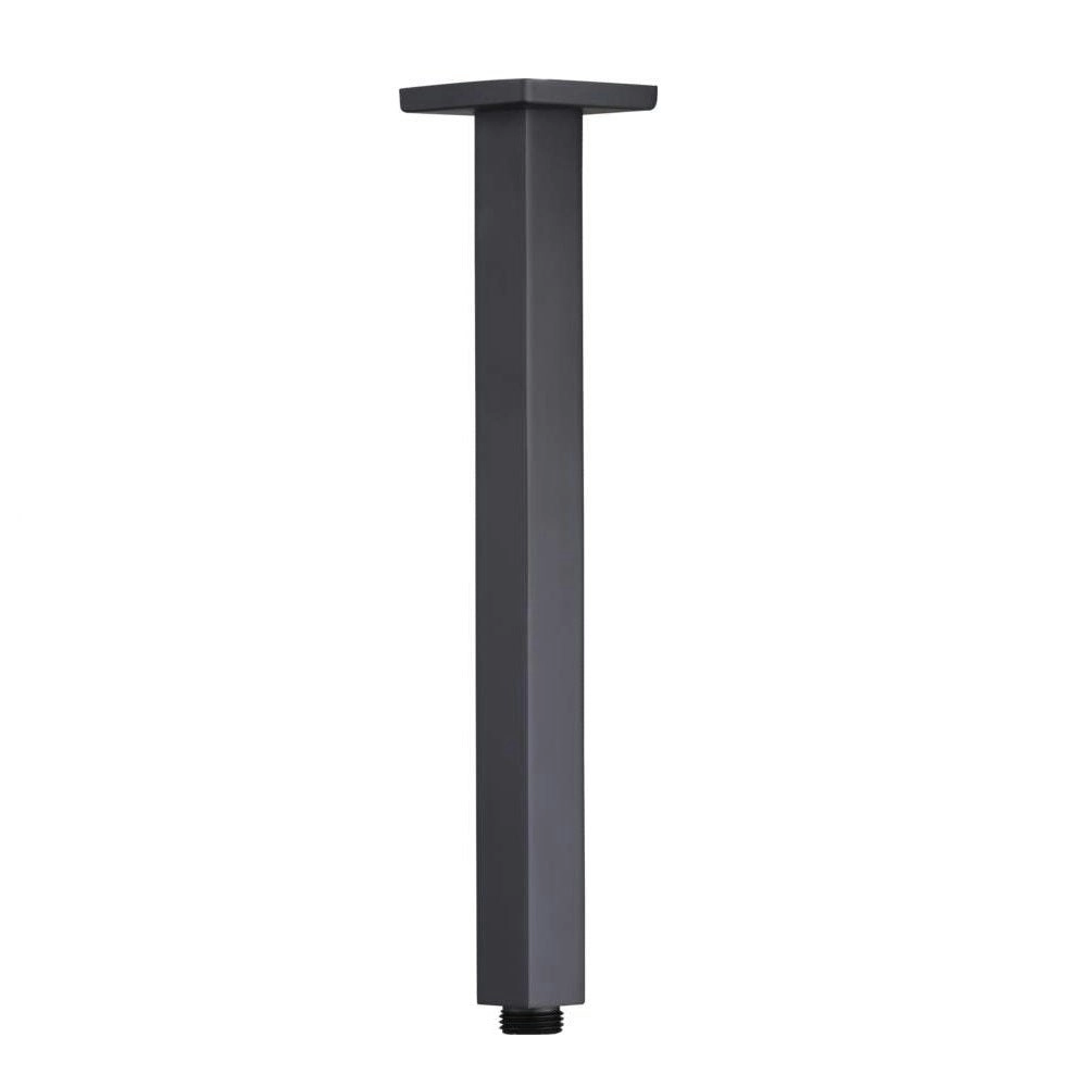 Oliveri Monaco Ceiling Arm Square Matte Black MO0007MB