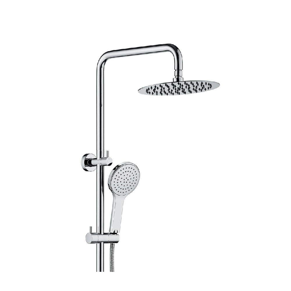 Fienza Kaya Twin Shower Rail Chrome 455109