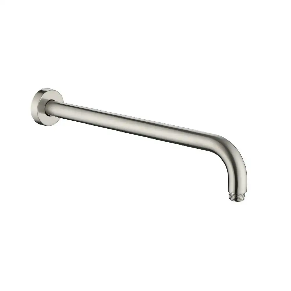 Fienza Round Wall Arm Brushed Nickel 422118BN