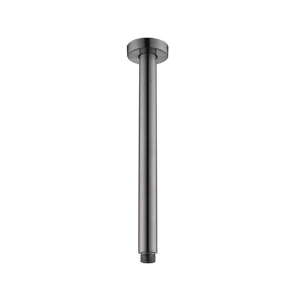 Fienza Round Shower Dropper Gun Metal 422120B