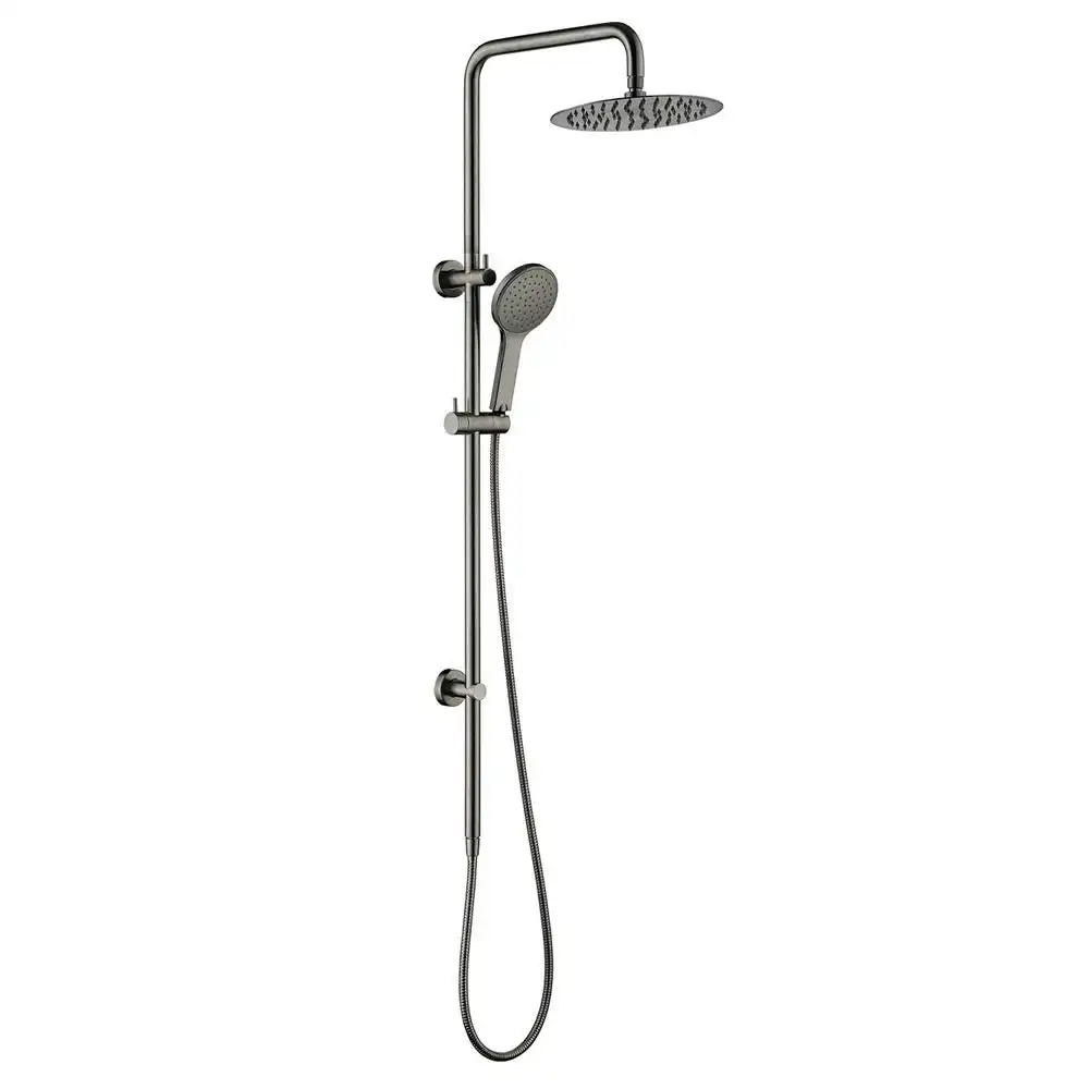 Fienza Kaya Twin Shower Gun Metal 455109GM