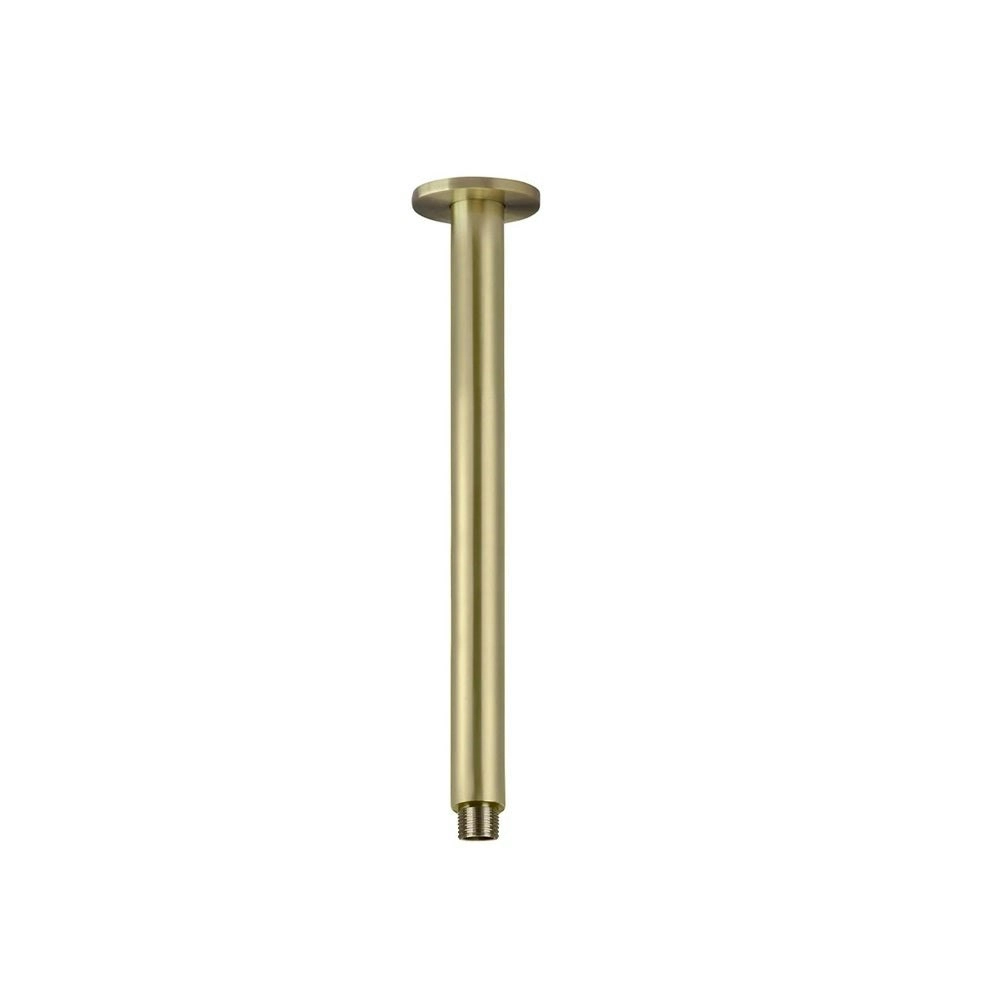 Meir Round Ceiling Shower Arm 300mm Tiger Bronze MA07-300-PVDBB