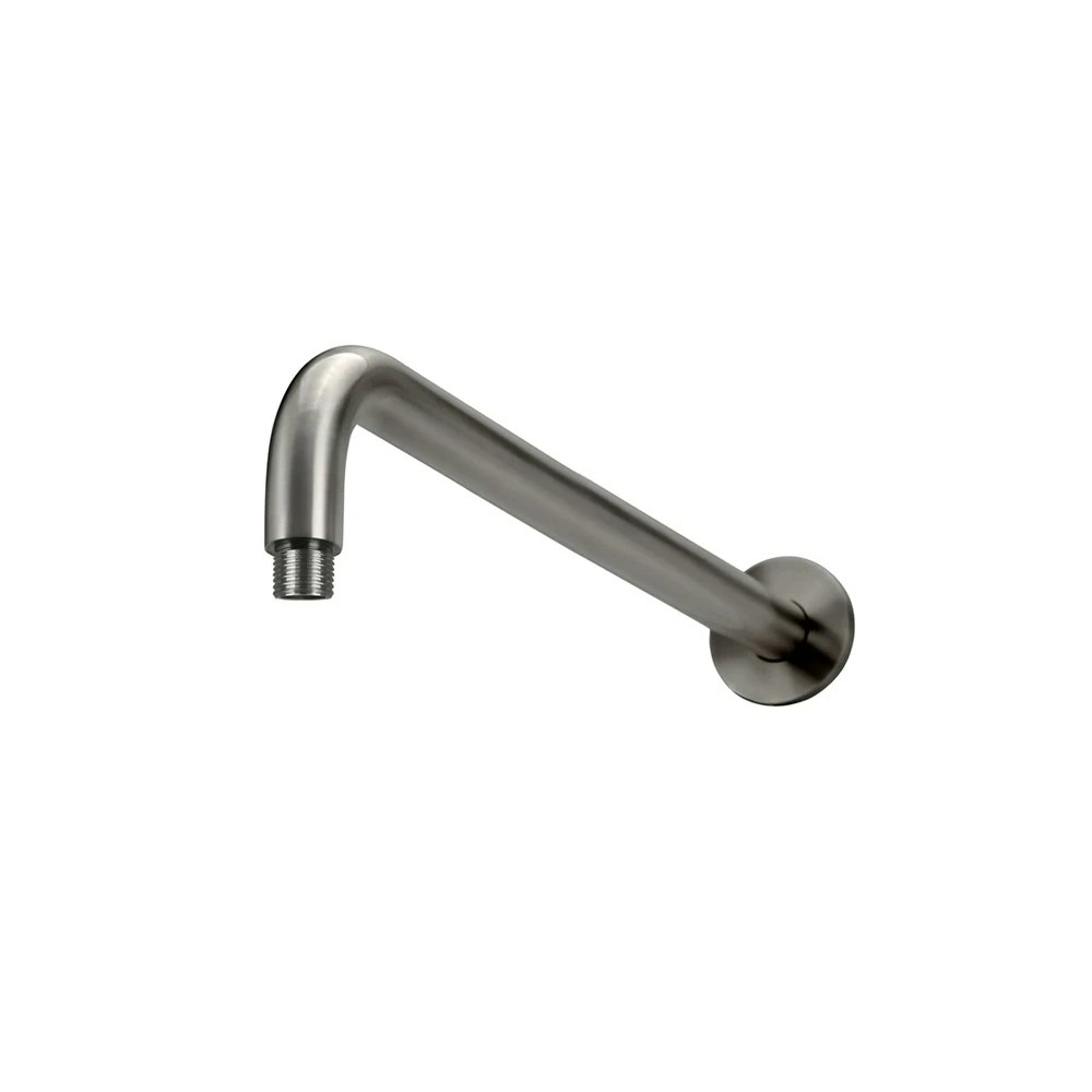 Meir Round Wall Shower Curved Arm 400mm Shadow MA09-400-PVDGM