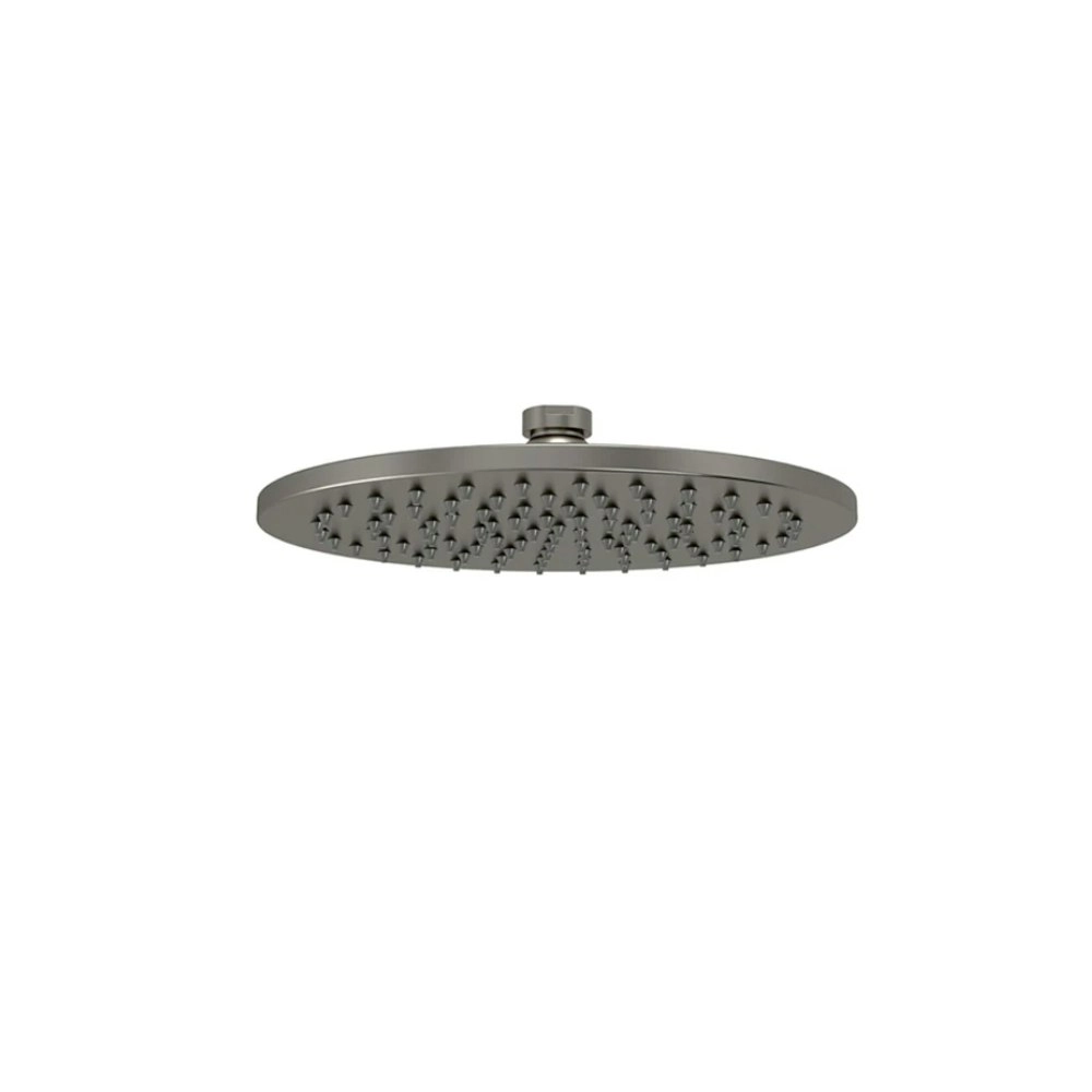 Meir Round Shower Rose 200mm Shadow MH04-PVDGM