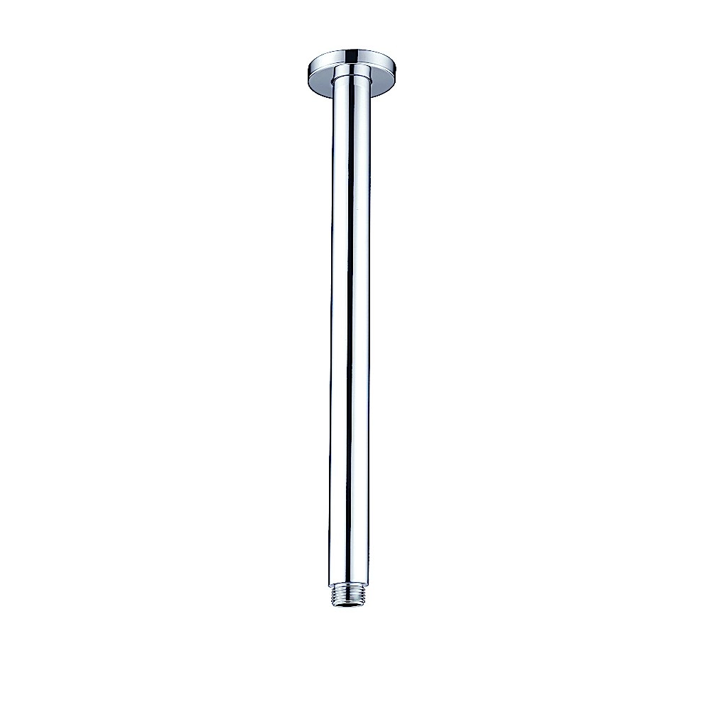 Nero Round Ceiling Arm 600mm Length Chrome NR503600CH