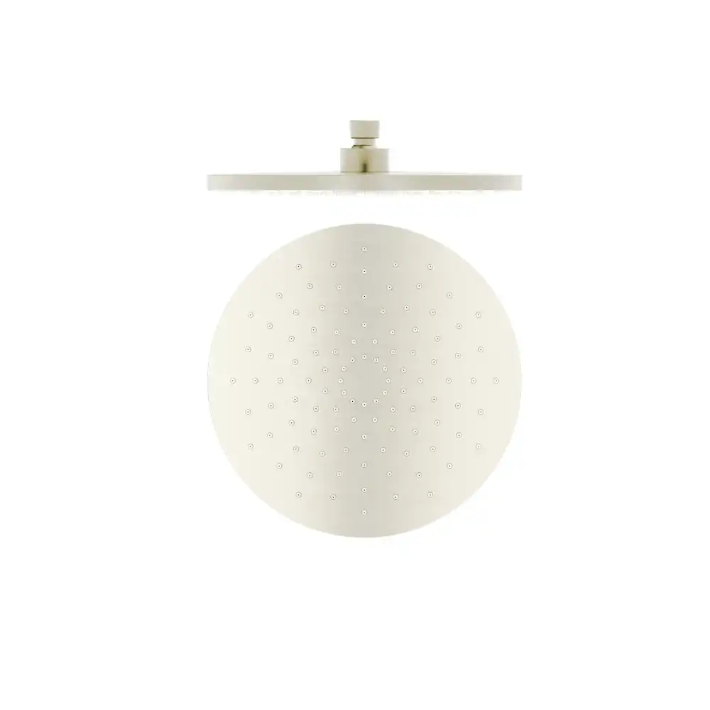 Nero 250mm ABS Round Shower Head Brushed Nickel NR508088BN