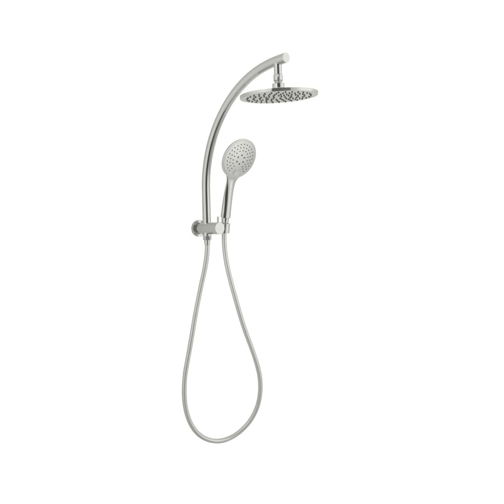 Nero Dolce 2 In 1 Shower Set Brushed Nickel NR280705FBN