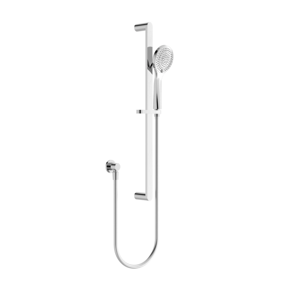 Nero Bianca Shower Rail With Air Shower Chrome NR30802CH