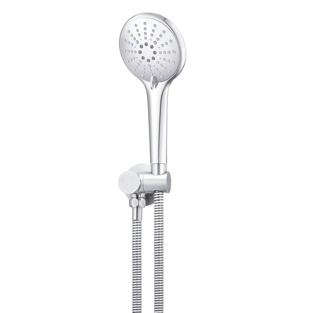 Meir Round Hand Shower on Swivel Bracket Chrome MZ06-C