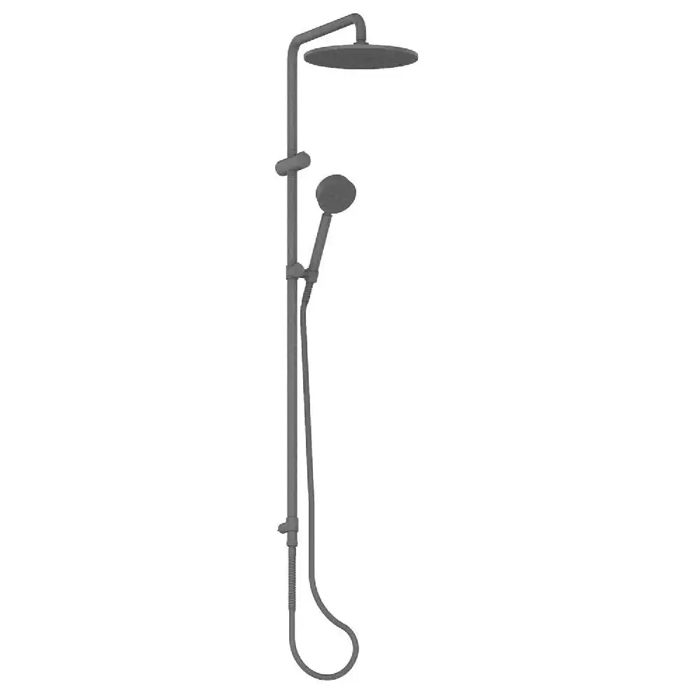 Greens Gisele Twin Rail 760mm Shower Gunmetal 184909