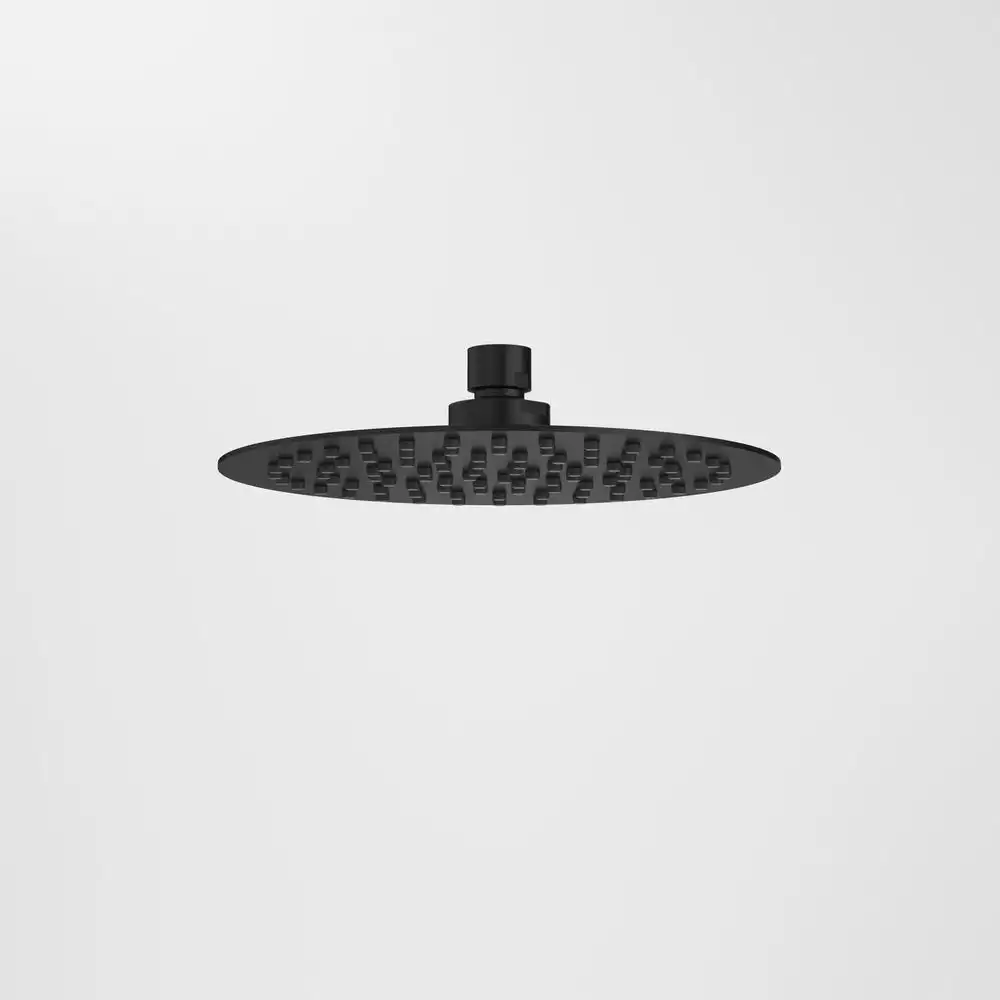 Caroma Urbane II Round Rain 200mm Matte Black 99663B4E