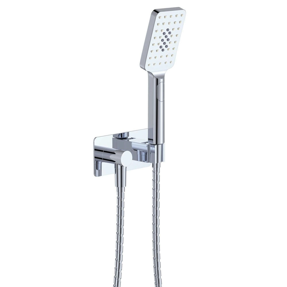 Fienza Tono Hand Shower Soft Square Plate Chrome 433117