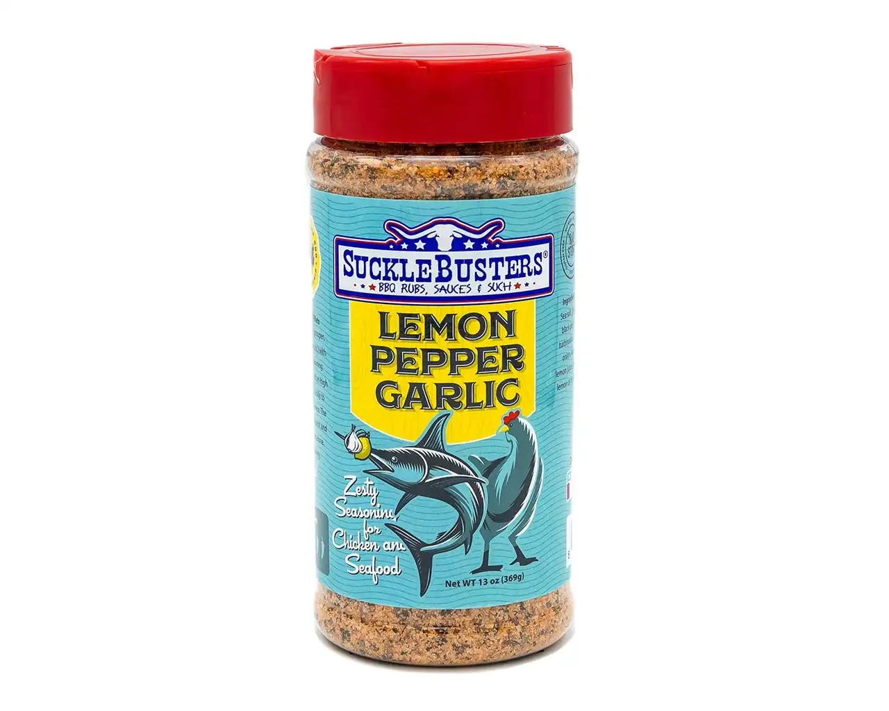 Sucklebusters Lemon Pepper Garlic BBQ Rub