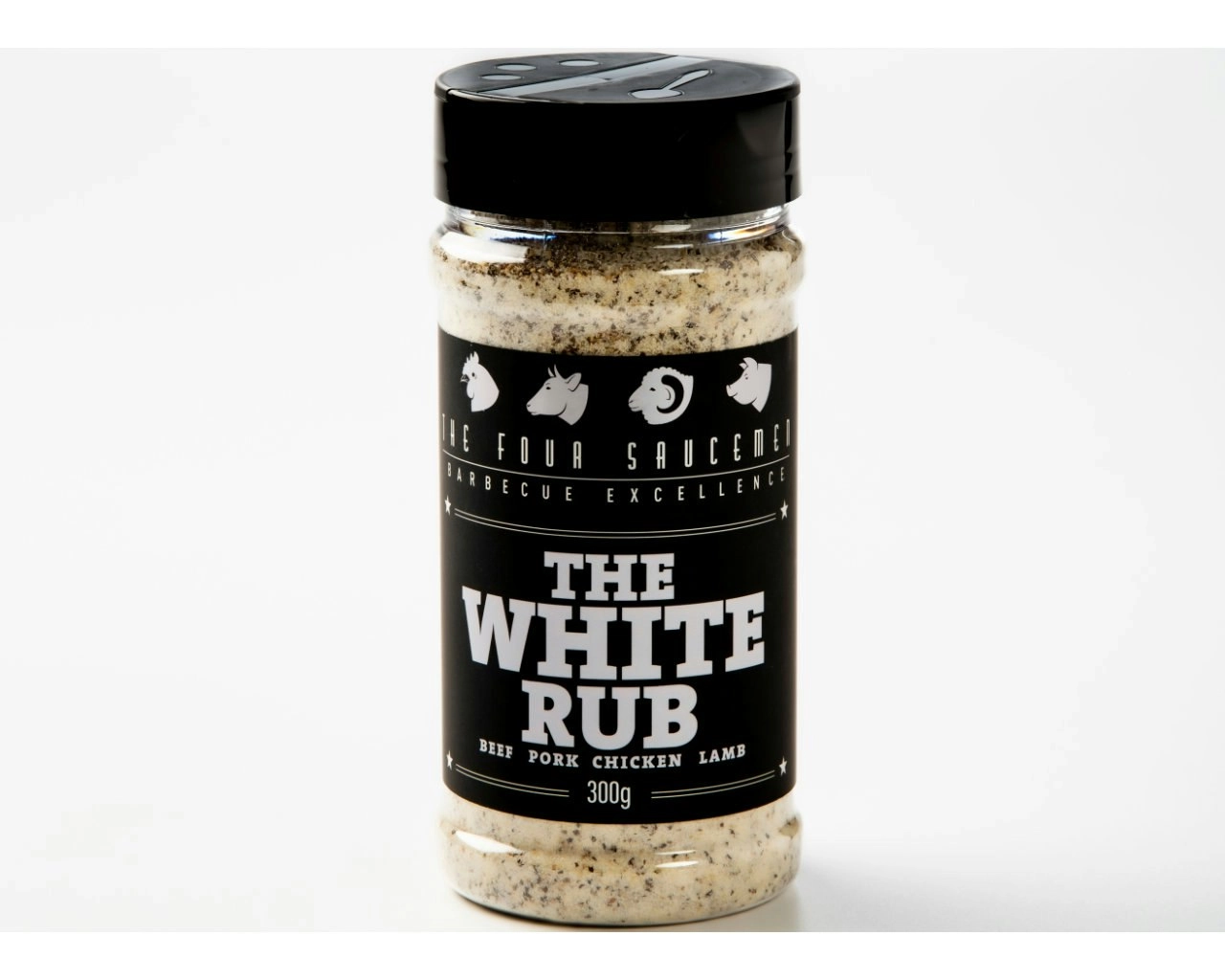 The Four Saucemen White Rub