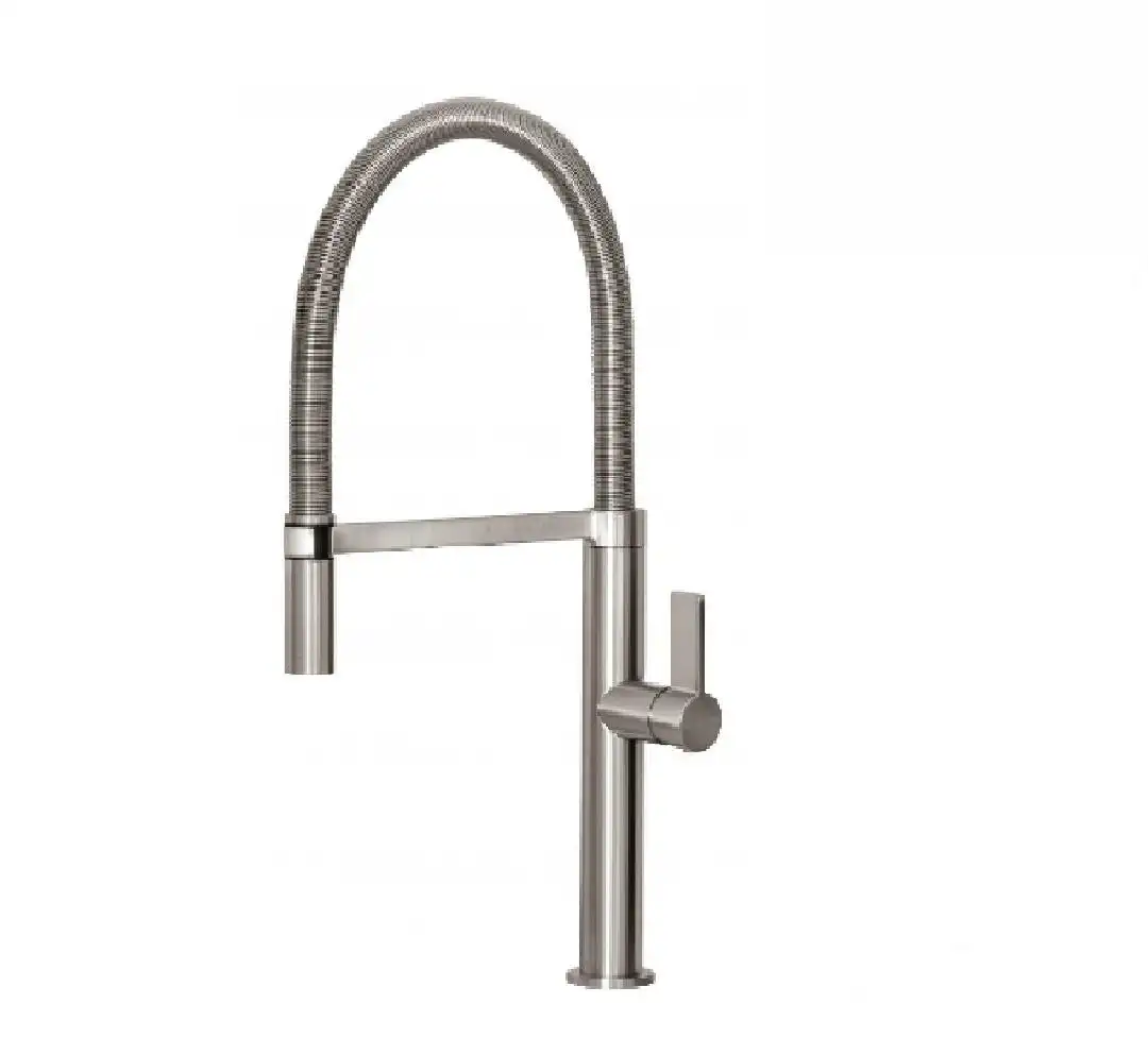 Phoenix Prize Flexible coil sink mixer Brushed nickel 10273100BN