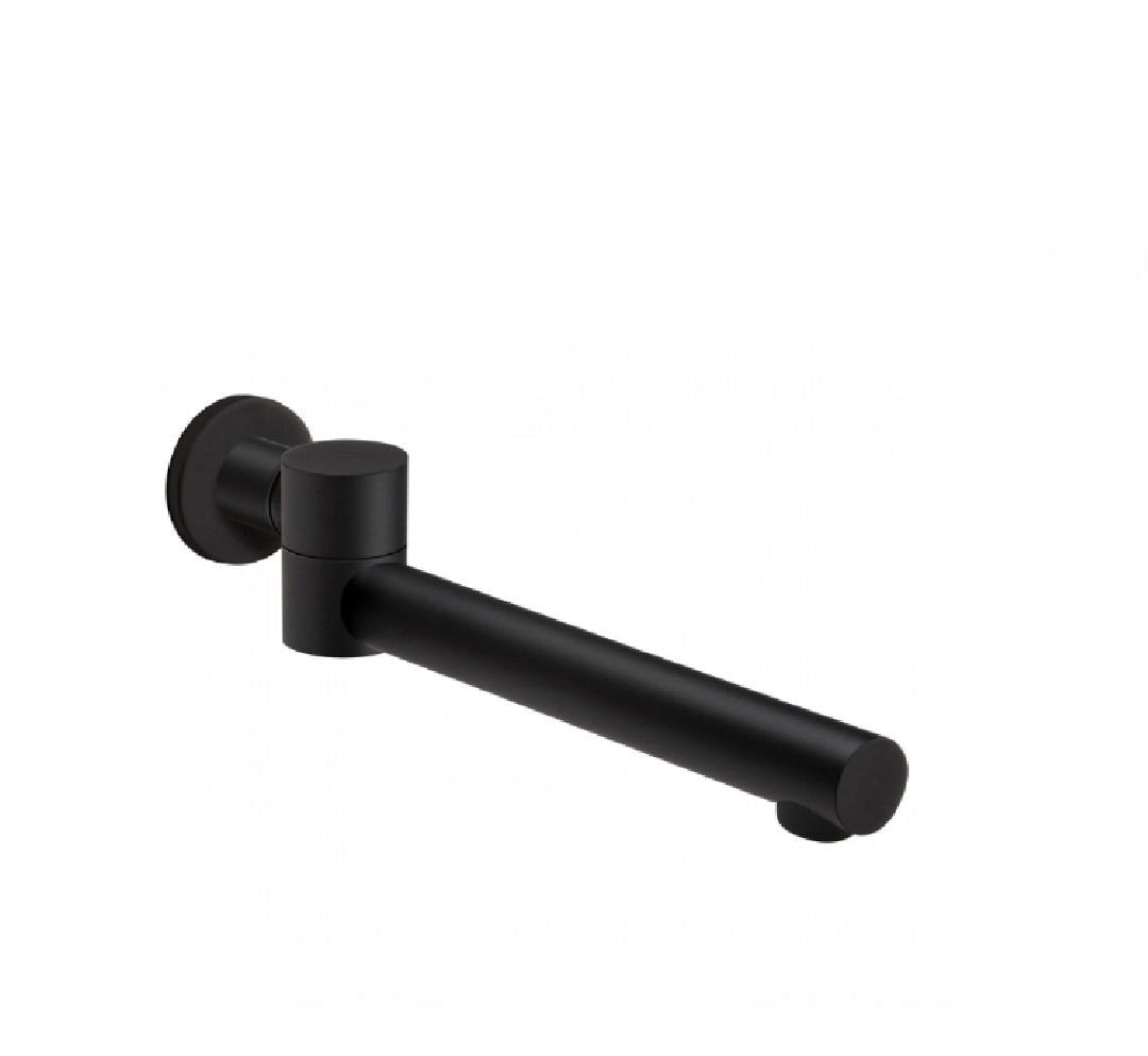 Fienza Hustle Swivel Bath Spout Matte Black 225116B