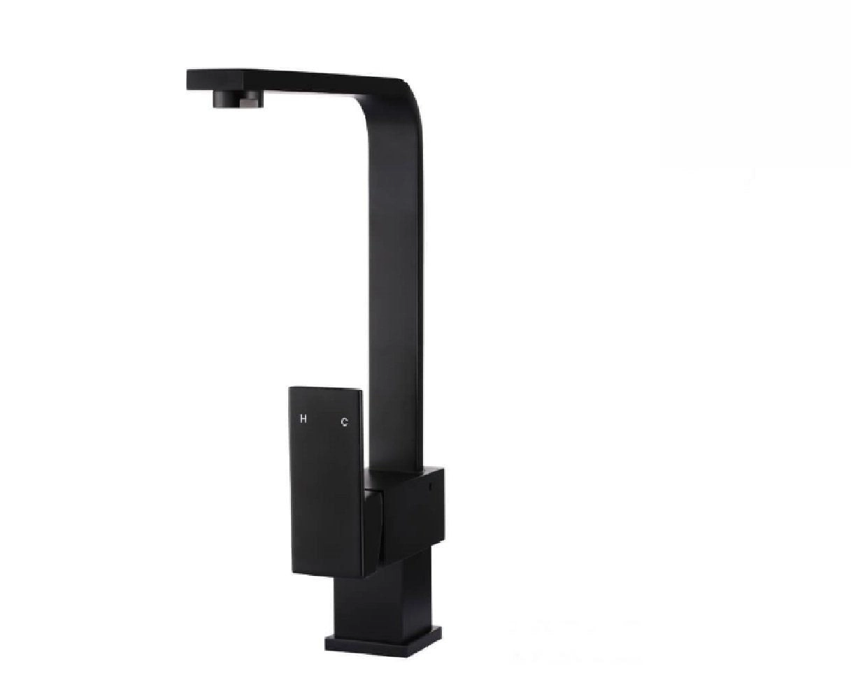 Meir Kitchen Mixer Square Matte Black MK01