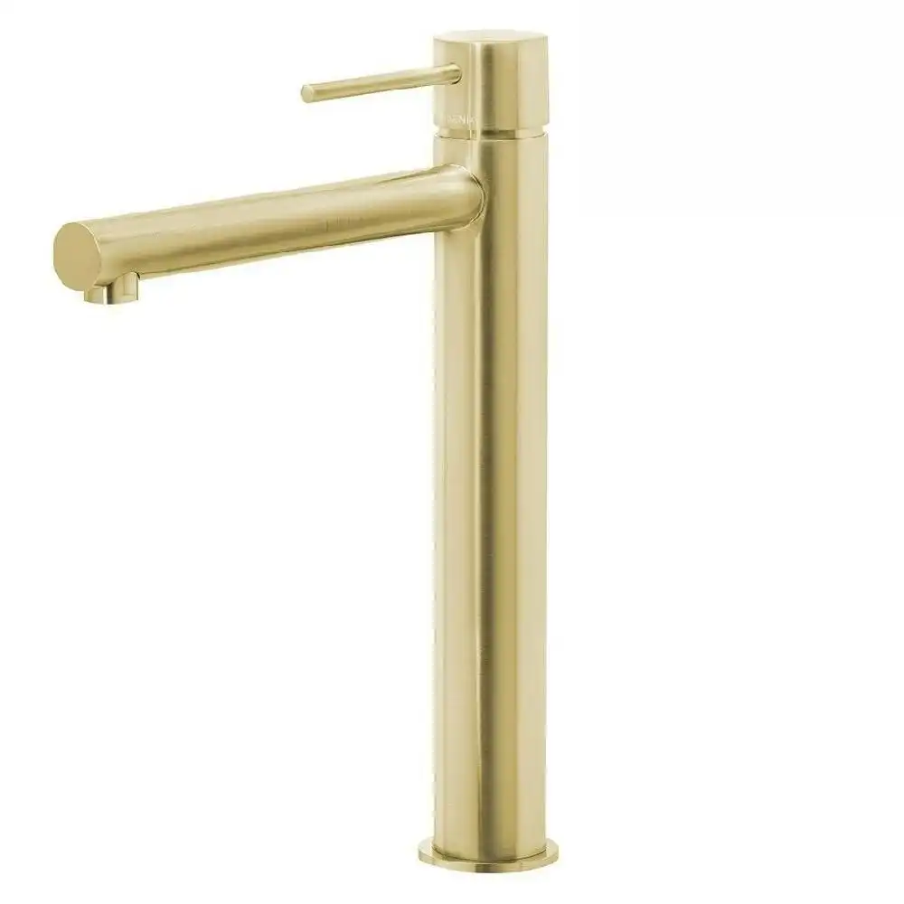 Phoenix Vivid Slimline Vessel Basin Mixer Brushed Gold VS790-12