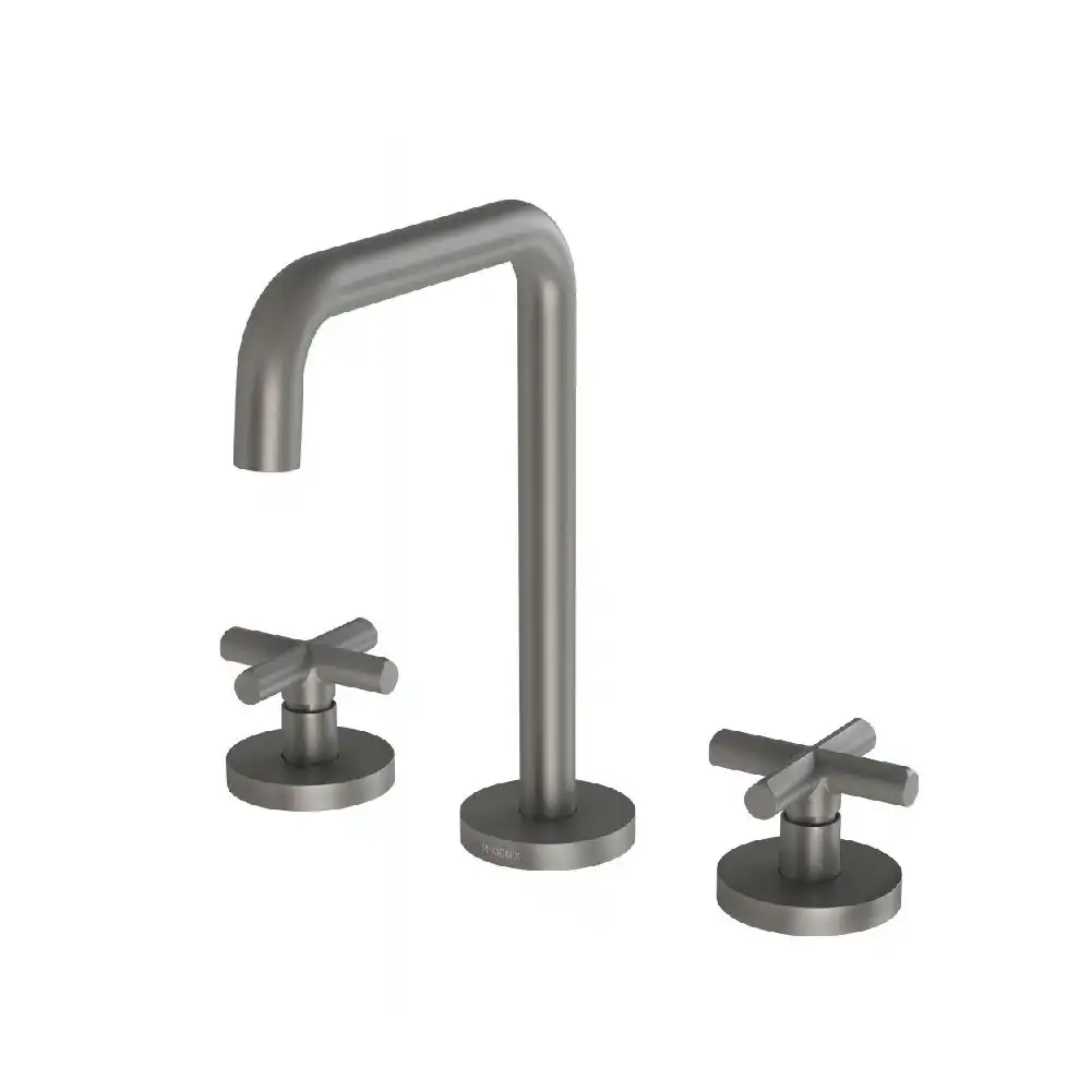 Phoenix Vivid Slimline Plus Basin Set Gun Metal 119-1000-30