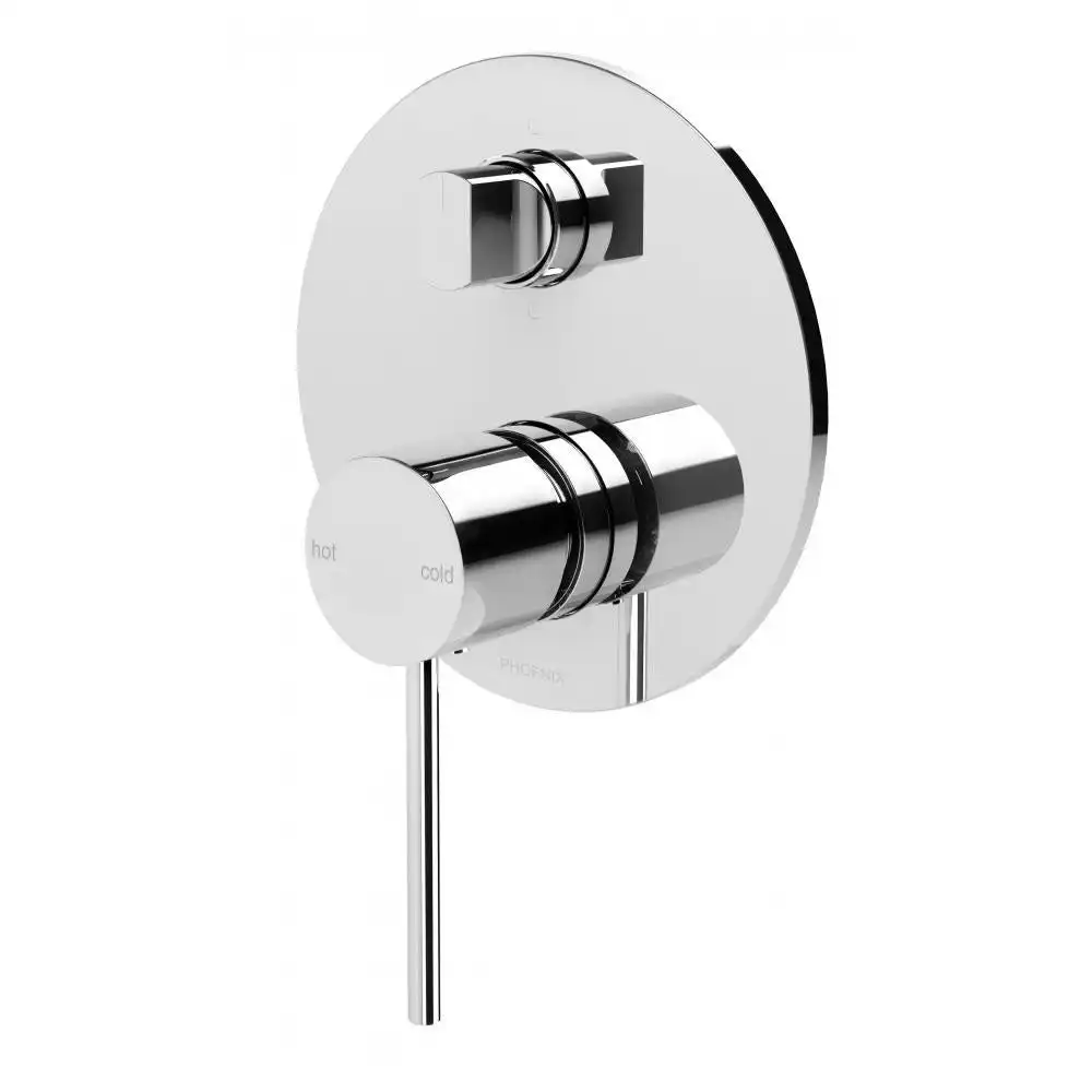 Phoenix Vivid Slimline Shower / Wall Diverter Mixer Chrome VS791 CHR