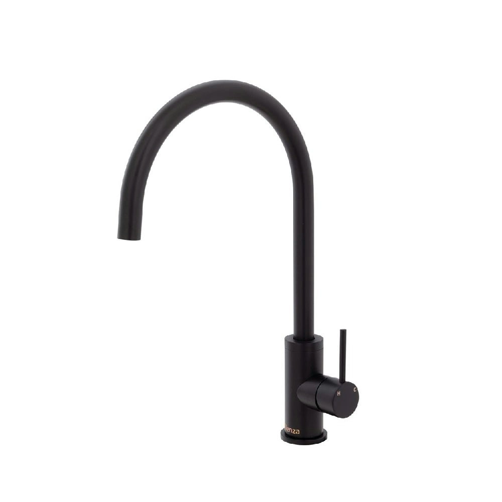 Fienza Kaya Sink Mixer Matte Black 228105B