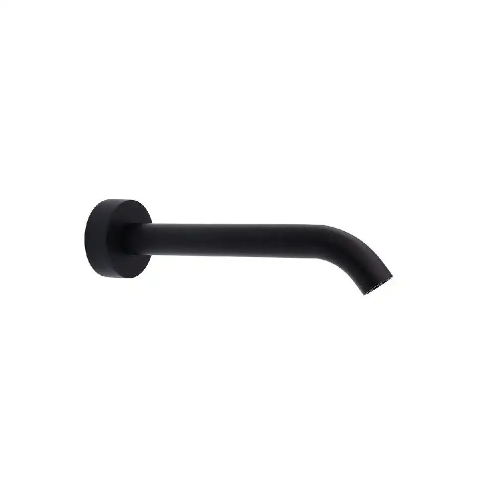 Fienza Kaya Fixed Bath/ Basin Outlet 180mm Matte Black 228115B