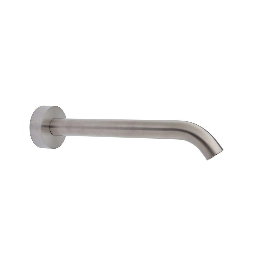 Fienza Kaya Fixed Bath/ Basin Outlet 220mm Brushed Nickel 228116BN