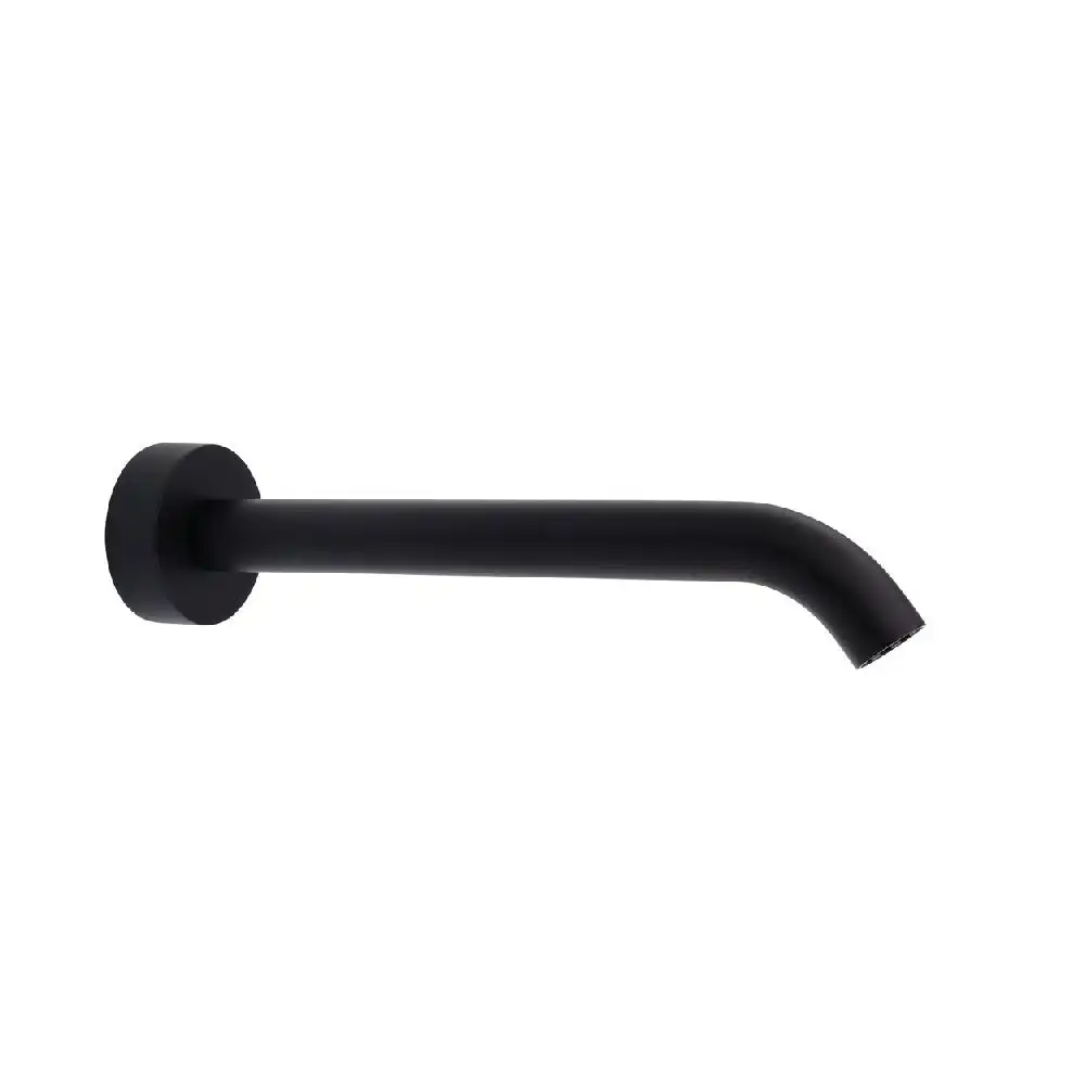 Fienza Kaya Fixed Bath/ Basin Outlet 220mm Matte Black 228116B