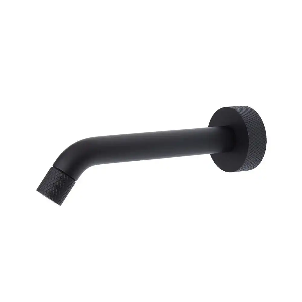 Fienza Axle Bath/Basin 180mm Outlet Matte Black 231115B