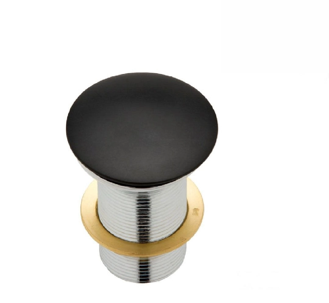 Fienza Basin Plug and Waste 32mm Matte Black WAS59B