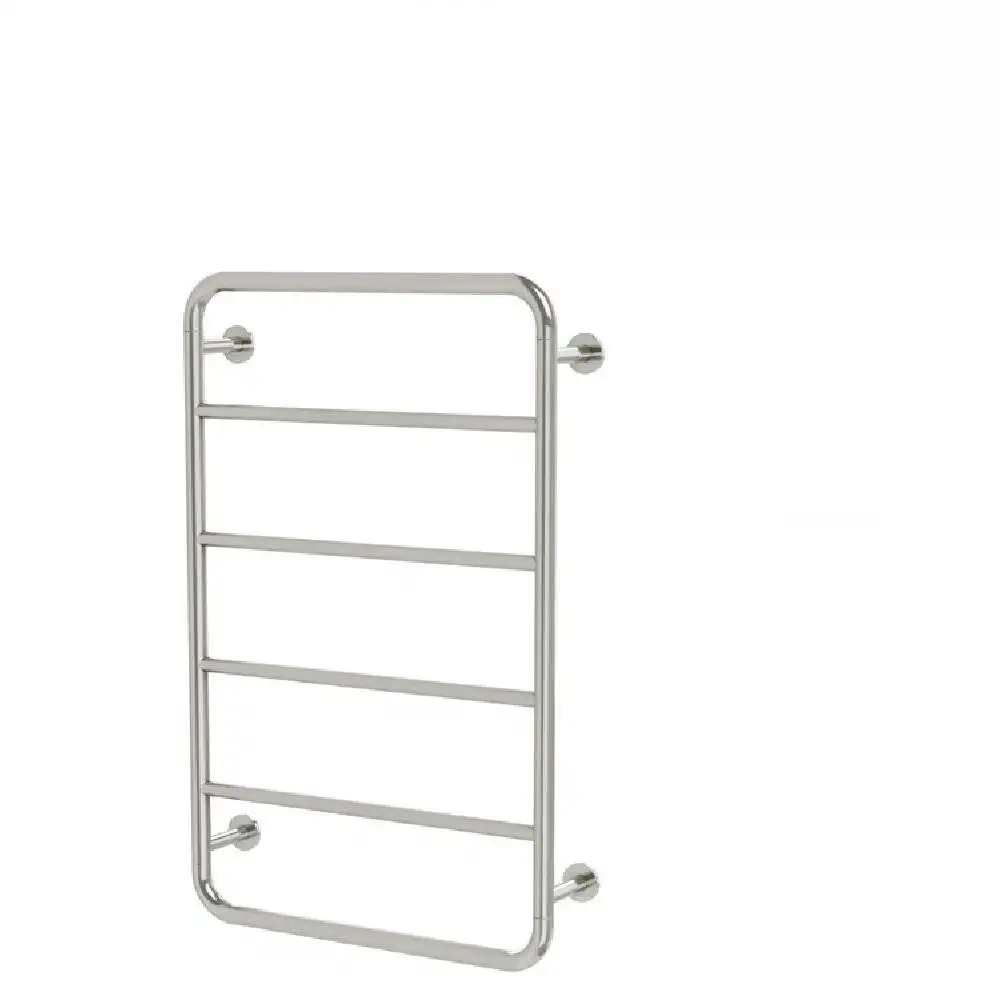 Phoenix Vivid Slimline Towel Ladder 800 x 500mm Brushed Nickel 111-8700-40