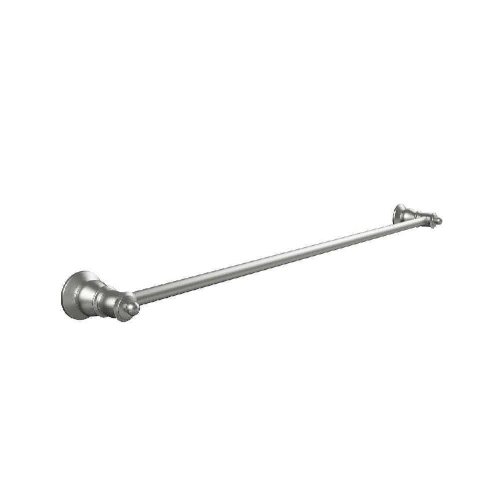 Fienza Lillian Single Towel Rail Brushed Nickel 81001BN