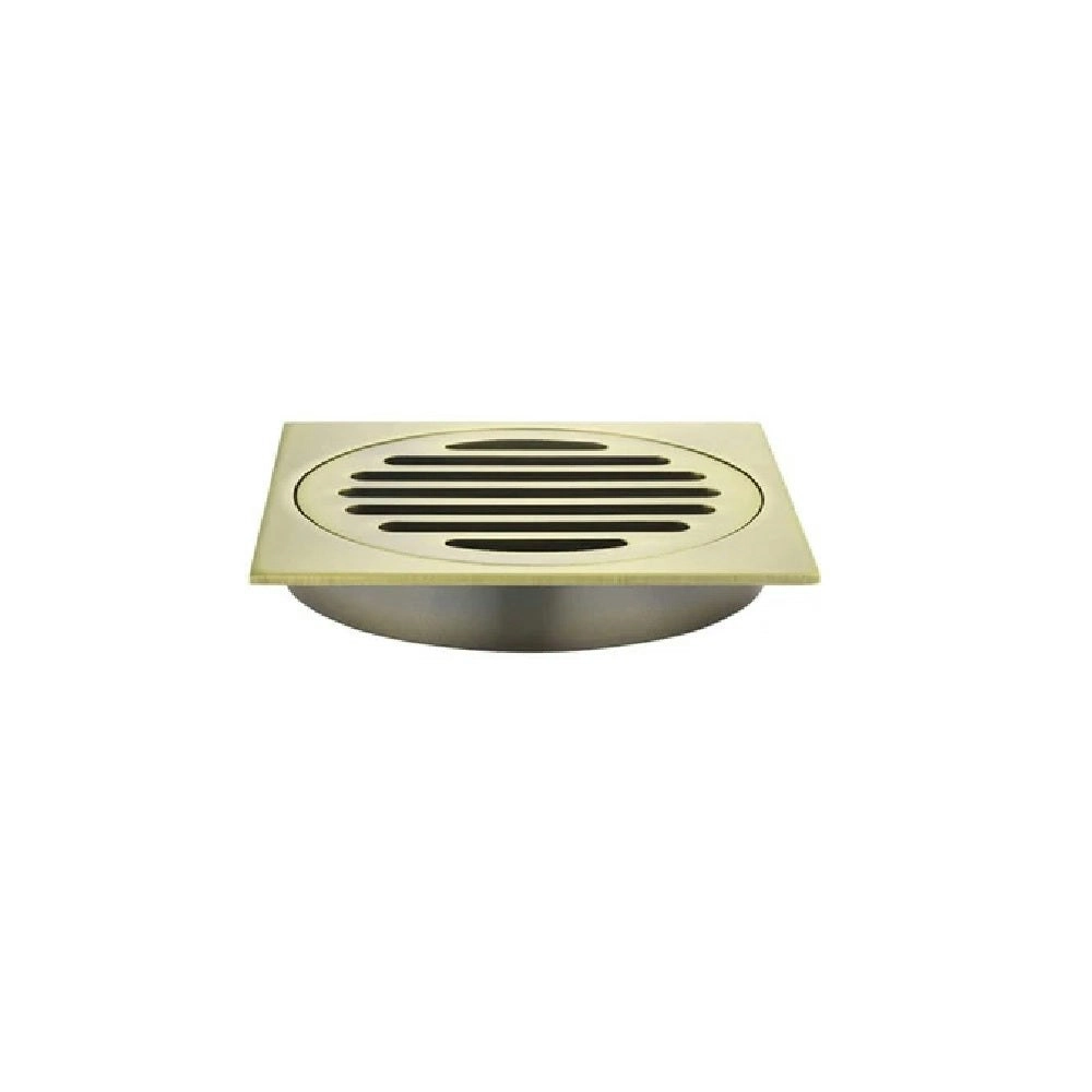 Meir Floor Grate 100mm Tiger Bronze MP06-100-PVDBB