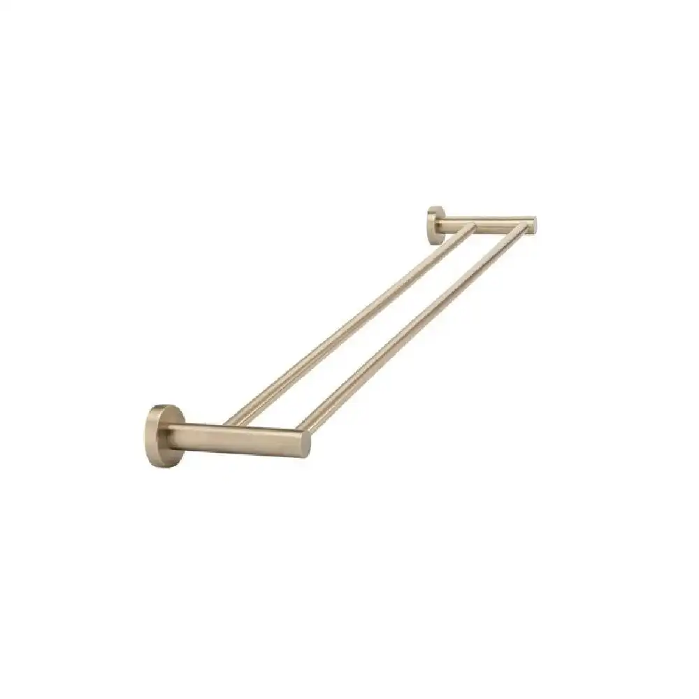 Meir Double Towel Rail 600mm Champagne MR01-R-CH