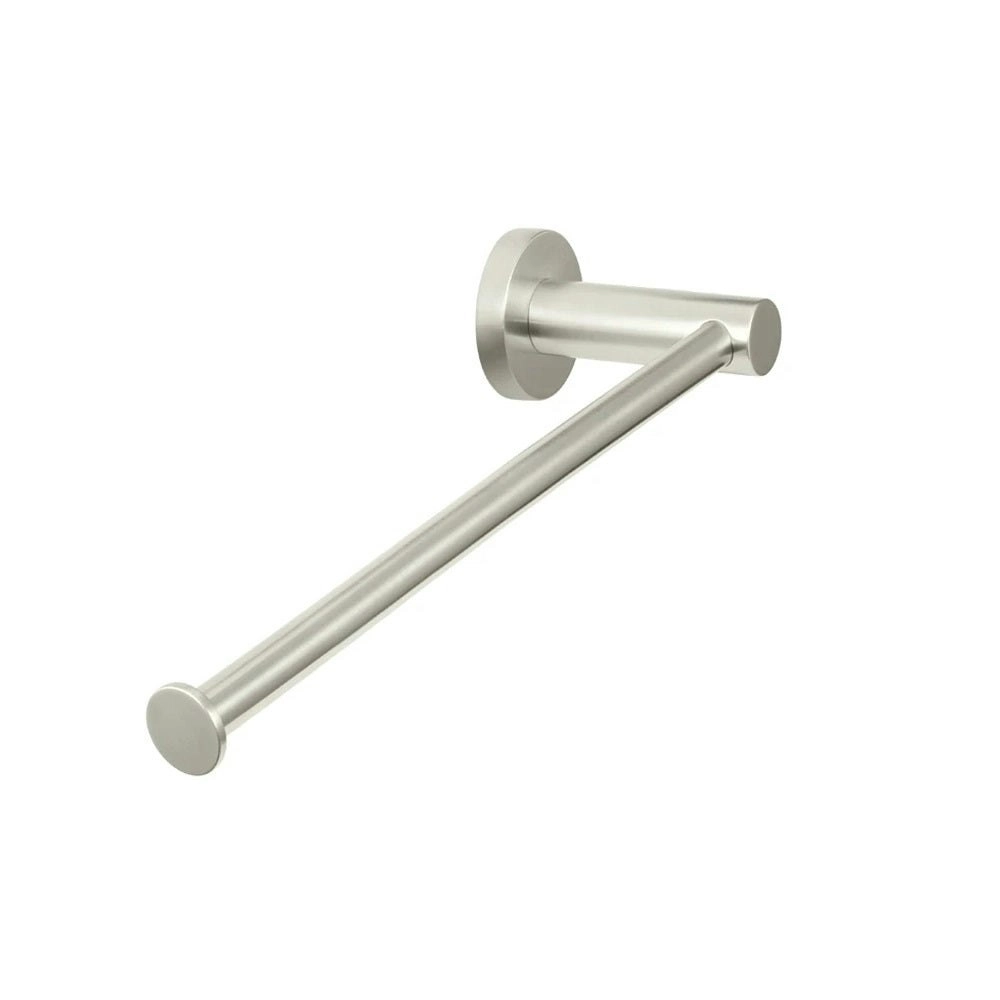 Meir Guest Towel Rail Round Brushed Nickel MR05-R-PVDBN