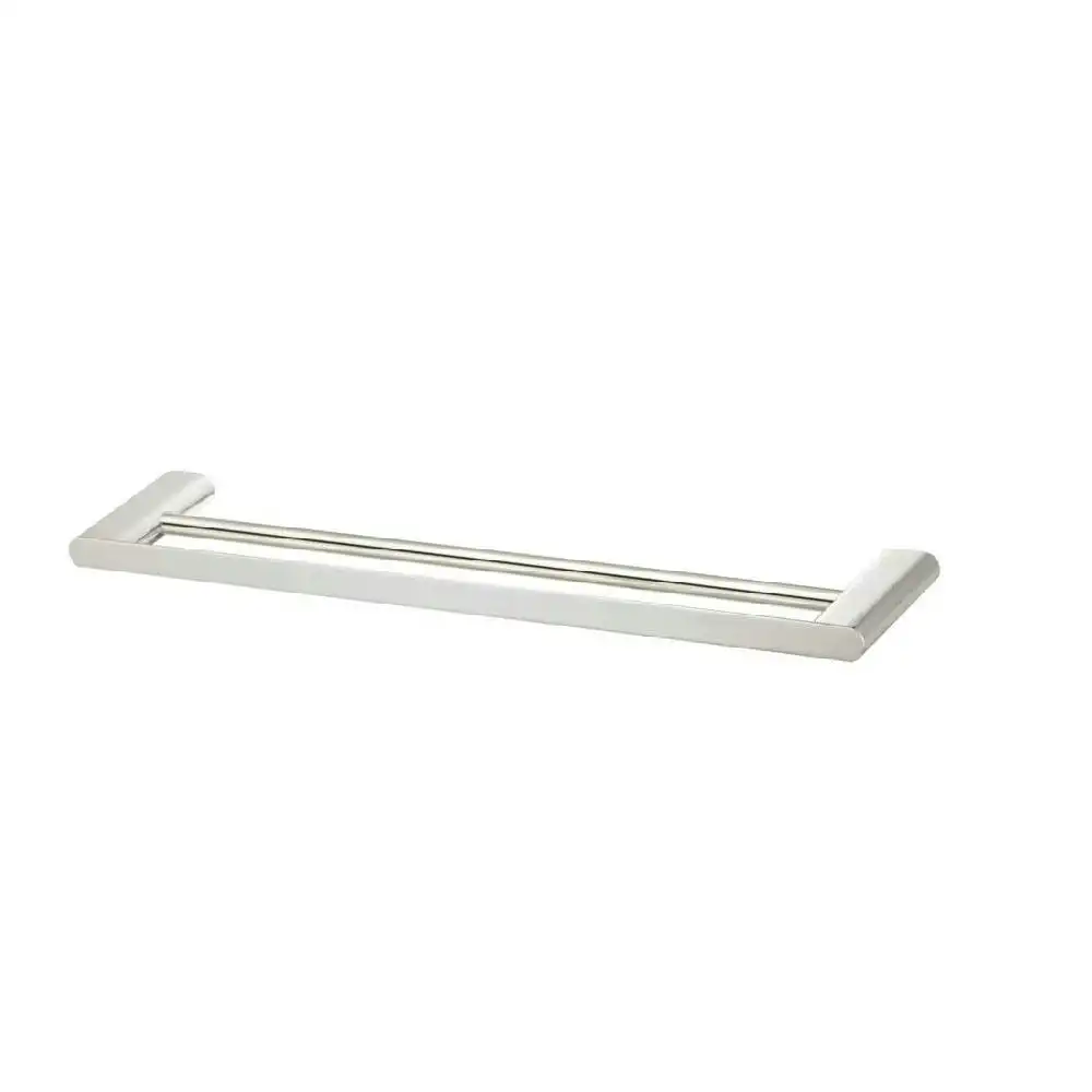 Oliveri Madrid Towel Rail Double 650mm Brushed Nickel MA824E07BN