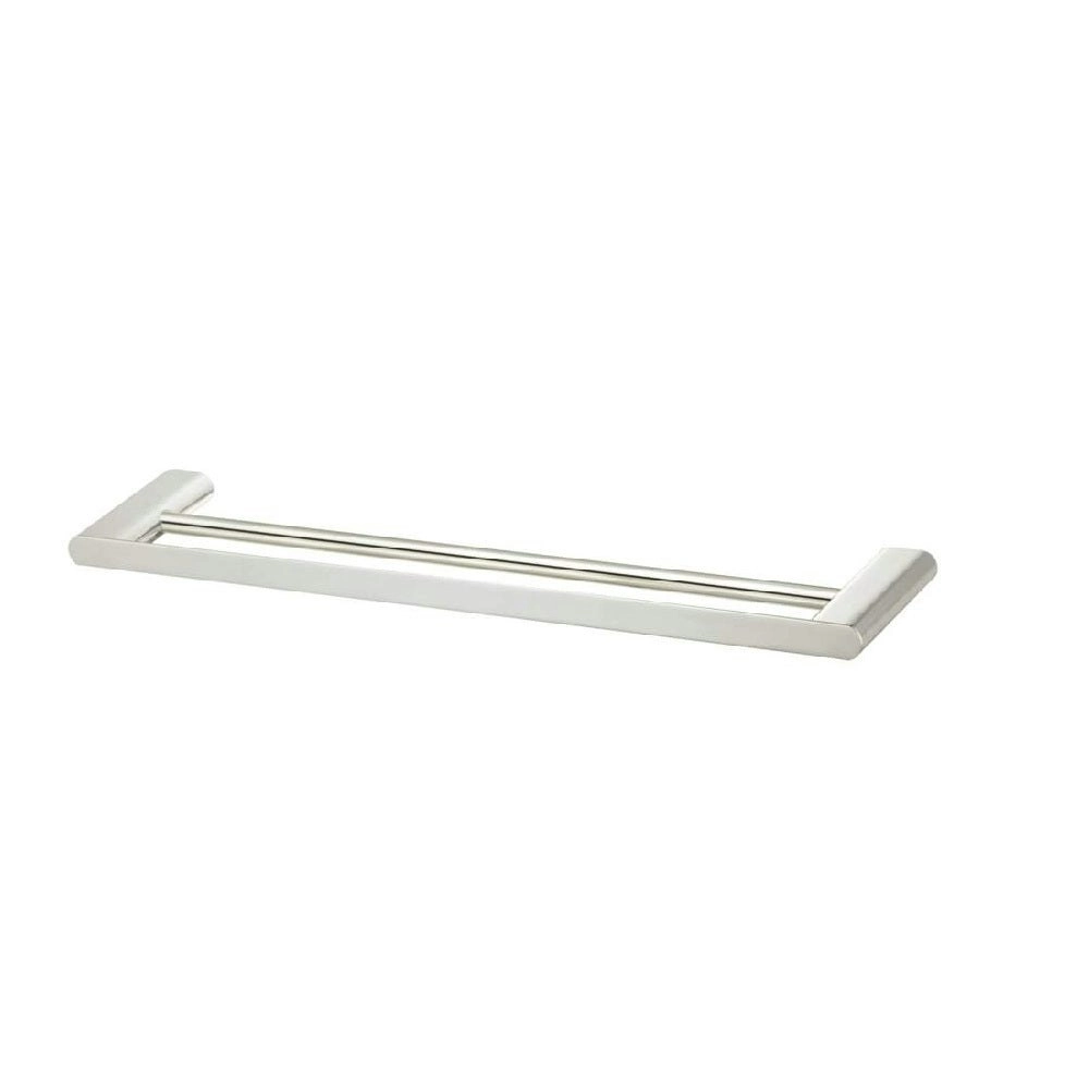 Oliveri Madrid Towel Rail Double 650mm Brushed Nickel MA824E07BN