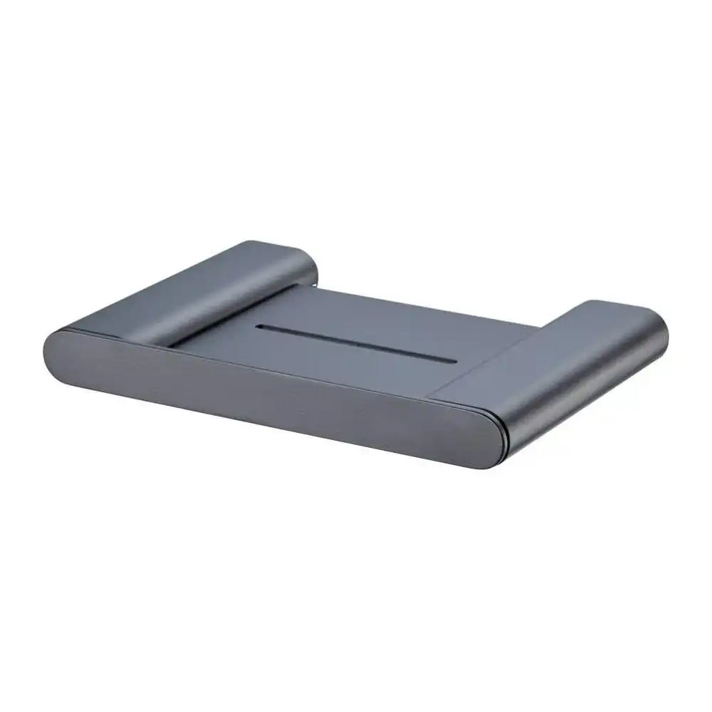 Oliveri Madrid Soap Holder W/Shelf Matte Black MA859FC3MB