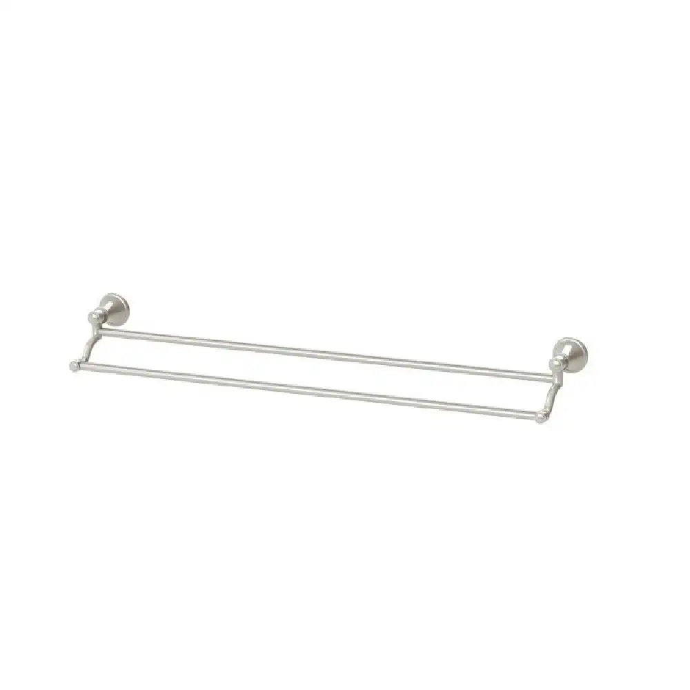 Phoenix Nostalgia Double Towel Rail 760mm Brushed Nickel NS811-40